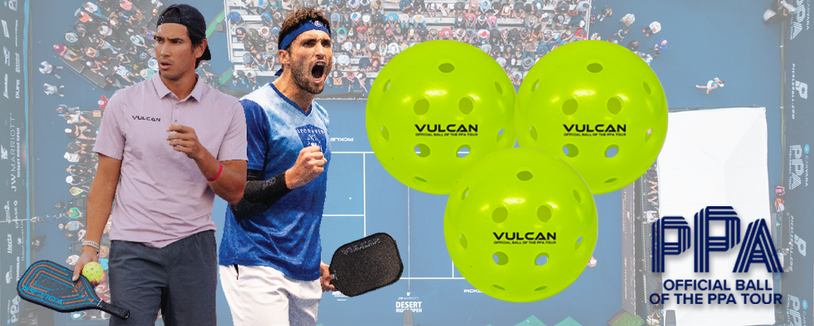 Vulcan Selected As New Official Ball of PPA Pro Pickleball Tour ...