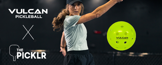 Vulcan VPRO FLIGHT Becomes Official Ball of the Picklr – Vulcan Pickleball