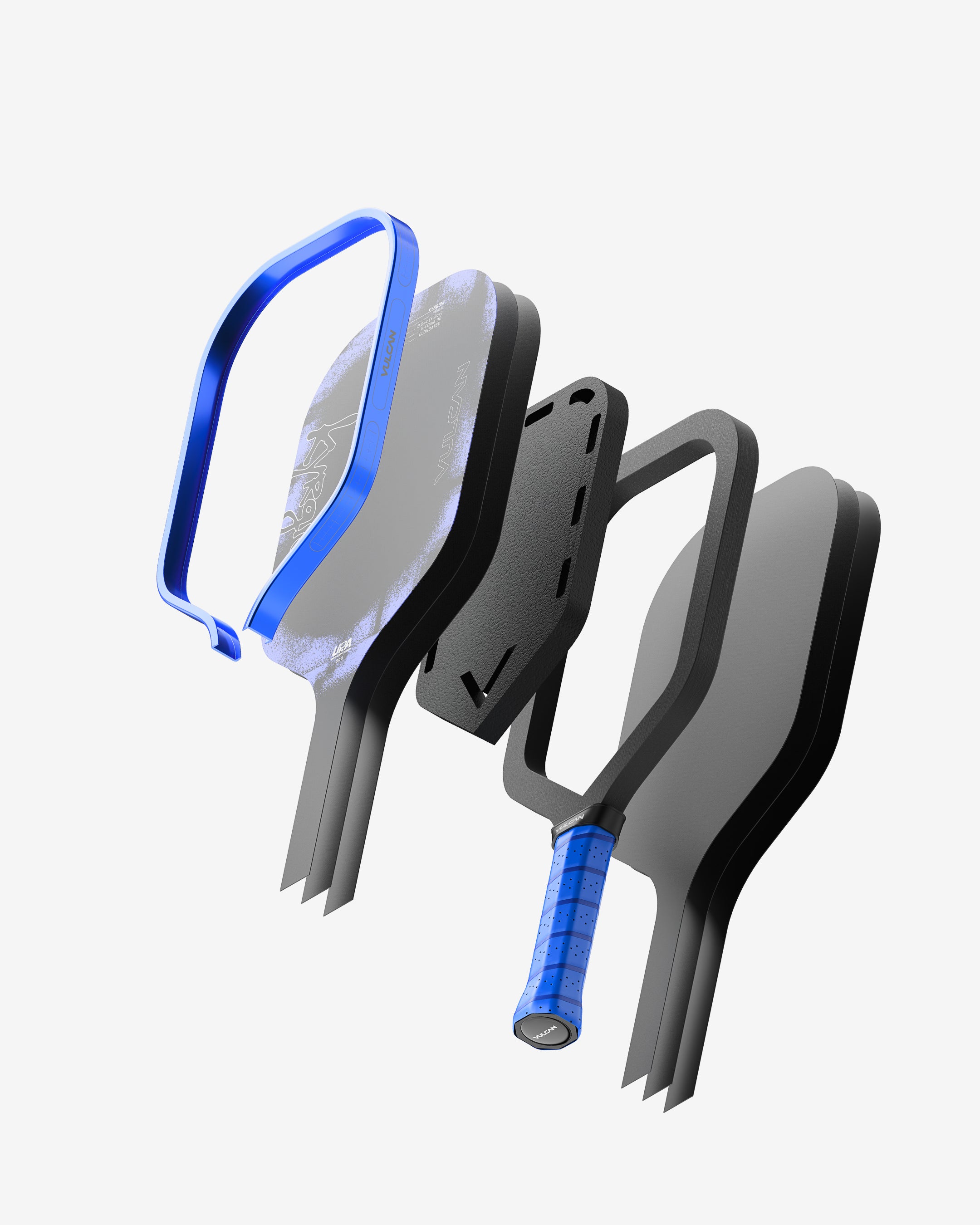 Vulcan Chapter 01 Kyrgios - Elongated 16mm – Vulcan Pickleball