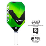 Vulcan V930 13mm Pickleball Paddle - tech